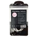 Стекловолокно (Fiberglass) для наращивания ногтей Sakura sfg. - фото 552536