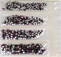 Стразы, Цвет: Rainbow Rose Gold (6 размеров) 26912-29