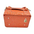 Сумка КОЖАНАЯ 21х15х16 см (Оранжевая) 600048(Ор) - фото 554170