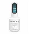 Топ для ногтей Delaro Gloss No Wipe без липкого слоя, 15 мл Del/TRG15 - фото 555654