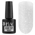 Топ для ногтей декоративный IRISK Velvet Ash Top White, без липкого слоя, 10 мл М529-17-02 - фото 556750