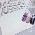 Трафарет для Deep design D8 IBDI Nails id/D8