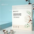 Трехслойные салфетки из натурального хлопка Beau Fly Makeup Cotton, 222 шт. zhk-29001 - фото 557008