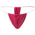 Трусы бикини женские спанбонд,  цвет: розовый, 25 шт. (индивидуальная упаковка) Бо/0016 - фото 557078