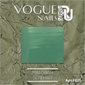 Фольга для дизайна Vogue Nails матовая зеленая, для литья vg/F025