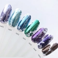 Фольга для дизайна Zoo Nail Art переводная глянцевая голубая №1422, 4*50 см zn/1422