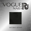 Фольга матовая черная для литья Vogue Nails vg/F009