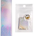 Фольга переводная Zoo Nail Art №1469 хром голография звезда, 4*50 см zn/1469 - фото 558735