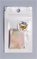 Фольга переводная Zoo Nail Art №1472 хром голография снежинки, 4*50 см zn/1472 - фото 558745