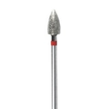 Фреза алмазная КМИЗ мелкая (красная) насечка twin, Ø0,5 см, пуля (почка) Б250.50/м(250)