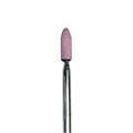 Фреза корундовая Robin Nails розовая, цилиндр заостренный Ø2,8 мм, мелкая зернистость gr/45-42 - фото 560452