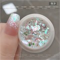 Хлопья для ногтей Aurora Opal Pink №1, 7,5 г aop-01 - фото 560973