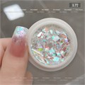 Хлопья для ногтей Aurora Opal Pink №5, 7,5 г aop-05 - фото 560994