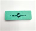 Шлифовщик прямоугольный Sakura 180/180 (зеленый) sbf20. - фото 561732