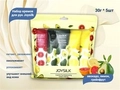 Набор кремов для рук Joysilk, авокадо, лимон, грейпфрут, 30г*5шт krem-nab-meidia