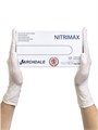 Перчатки нитриловые белые NitriMax размер L, 1 пара nlb-p - фото 564259