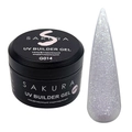 УФ-гель для ногтей Sakura камуфлирующий моделирующий G014, 13 мл G014