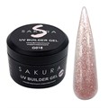 УФ-гель для ногтей Sakura камуфлирующий моделирующий G018, 13 мл G018 - фото 564955