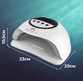 Лампа UV LED гибридная Manita Professional (белая), кварцевые диоды, 54W MP-112
