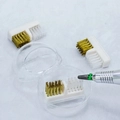 Щетка для очистки фрез в прозрачном футляре brush_clear