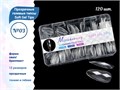 Прозрачные гелевые типсы Soft Gel Tips №12 овал/бриллиант, 120 шт (12 размеров) SGT12-03 - фото 565801