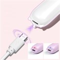 Портативный UV LED фонарик, usb, белый uvfon-white - фото 565813