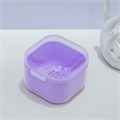 Контейнер для дезинфекции фрез, квадратный, лиловый L83 - фото 566122