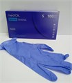 Перчатки MediOk нитриловые, текстурированные, цвет сиреневый, размер XL, 100 шт/уп BSN35VBCRNF-1-XL