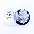 Фольга поталь серебро MILA NAILS 3220