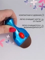 Кисть для удаления опила №5 (синяя с красным камнем) А8/005